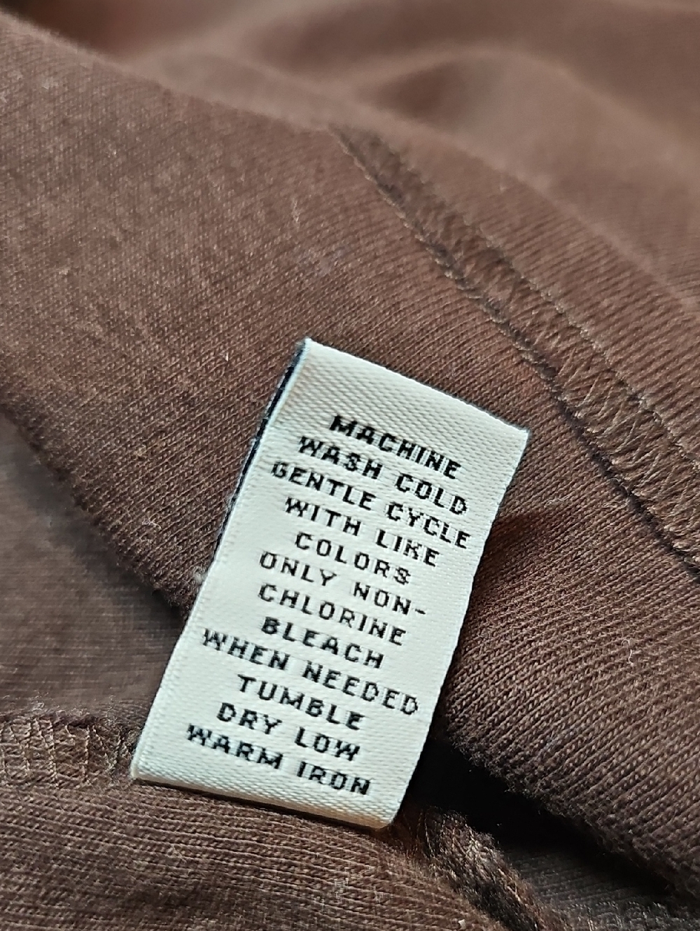 NEW STYLE & CO BROWN SHORT SLEEVE BUTTON-UP UTILITY CAMP SHIRT - Picture 12 of 12